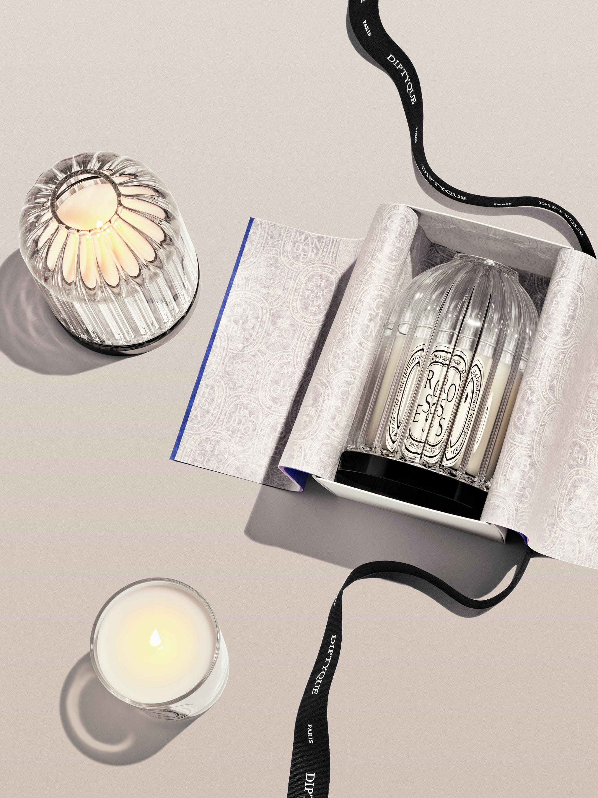 S★S☆diptyque☆限定☆キャンドル☆ロサヴィオラ☆ポストカード付 th_COFFRET-2-BOUGIES_ORPHEON-