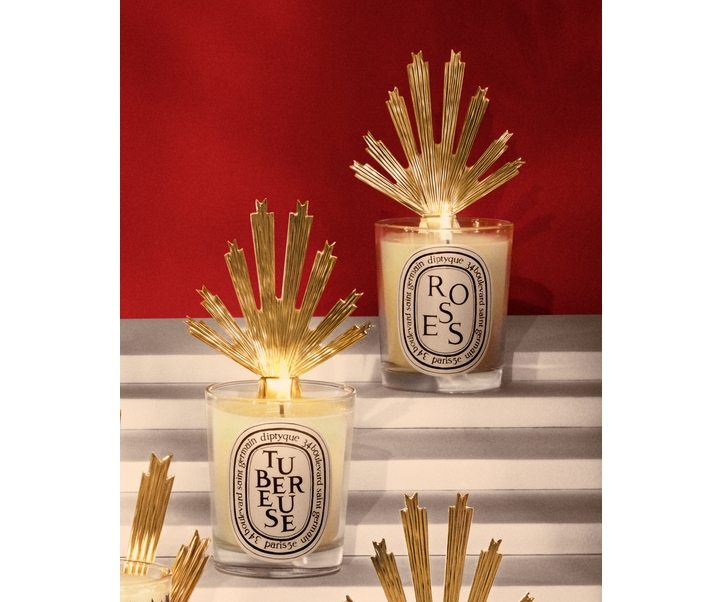 Ornamento Raggio - Per candele modello piccolo e classico