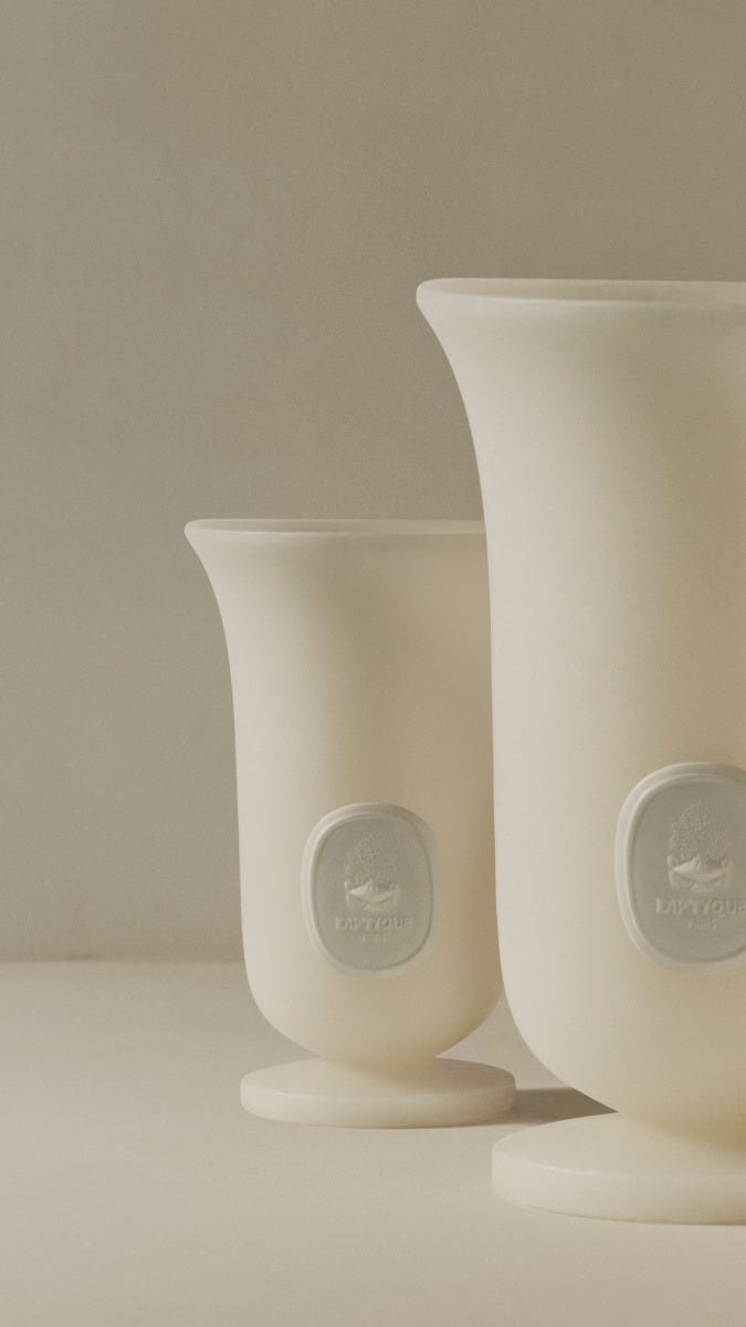 diptyqueディプティック フラワーベース ホワイトラージ フラワーベース ホワイト S｜ディプティックホーム