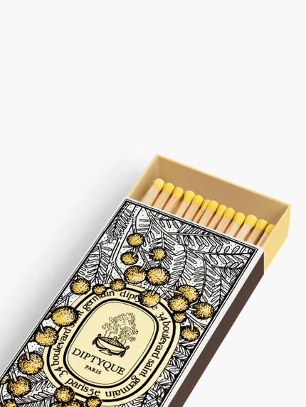 Box of Matches - Mimosa illustration
