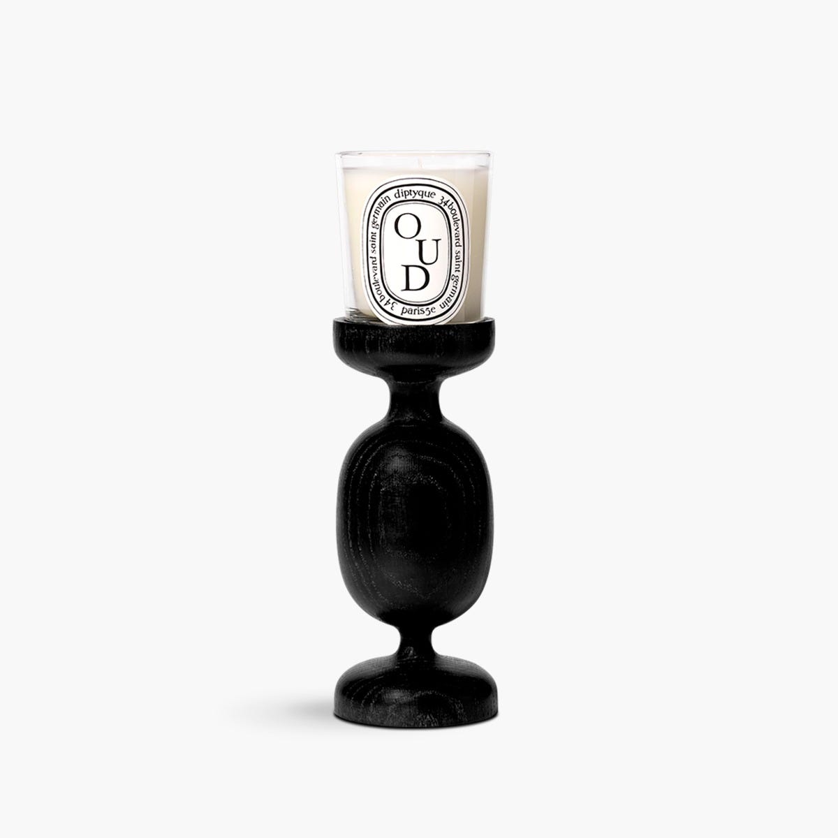 black-column-candle-