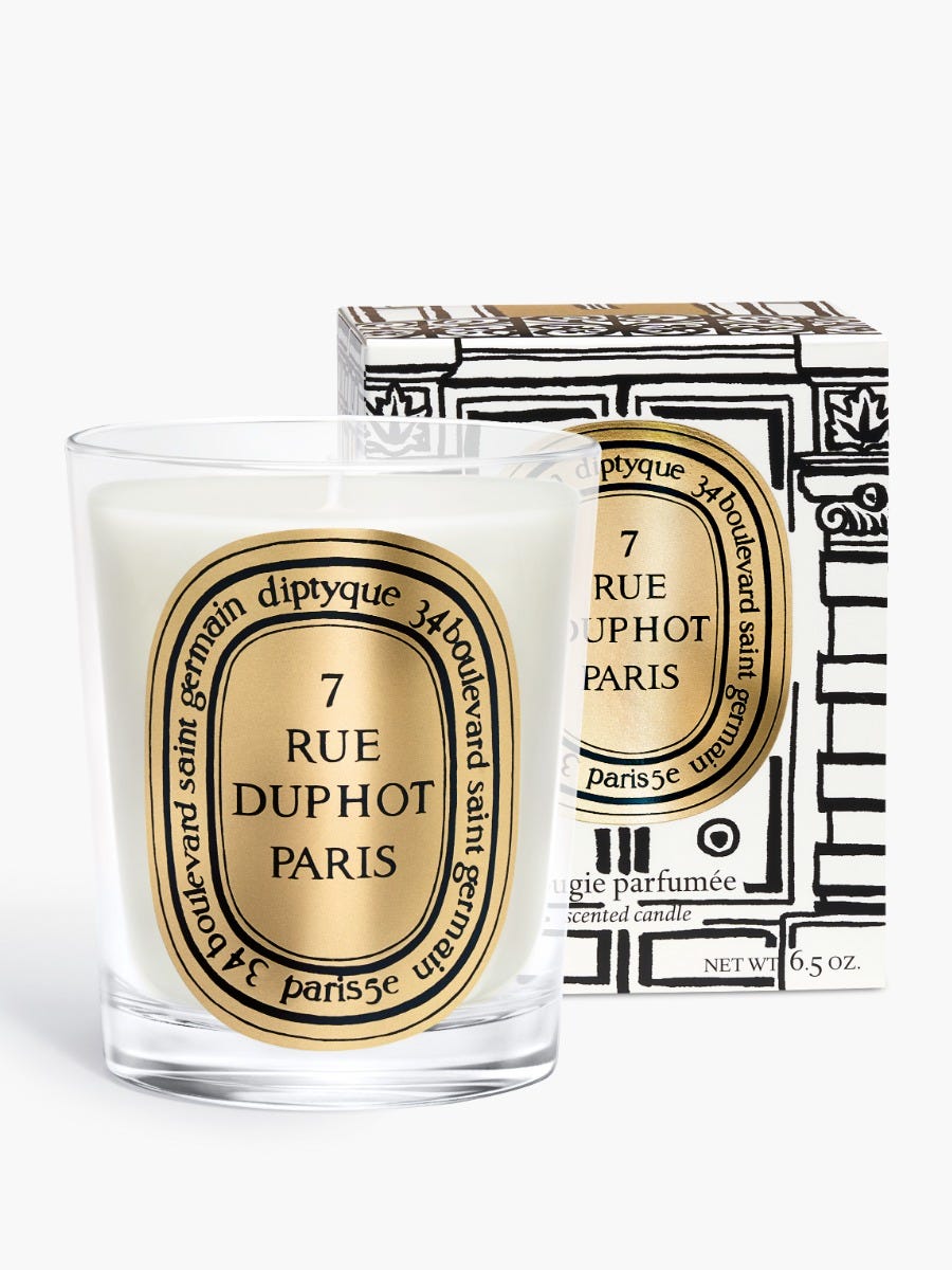 店舗限定diptyque 7 RUE DUPHOT PARIS キャンドル未開封 7 Rue Duphot - Classic Candle | Diptyque Paris