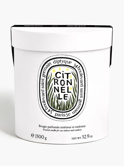 Citronnelle (Lemongrass) - Very Large Candle