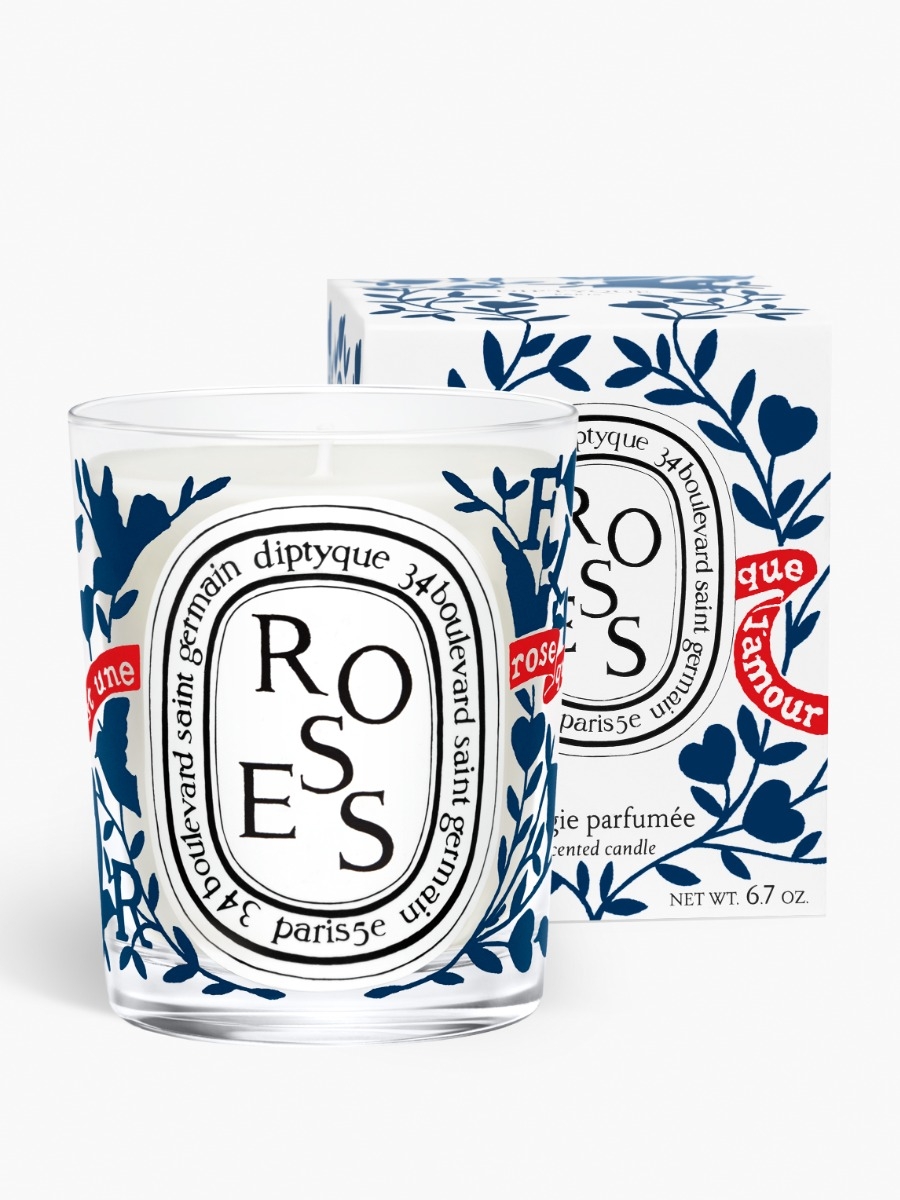 Bougie Parfumée Diptyque Delice - Format 190g, Cire Et Verre, Neuve