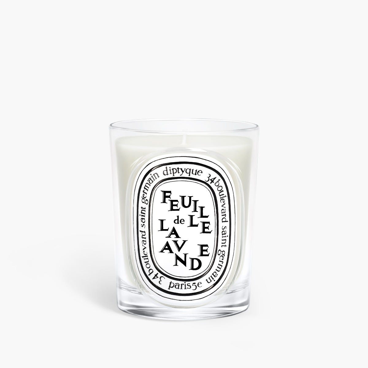 Diptyque Feuille de Lavande 香り付きキャンドル bougie-feuille-de-lavande-