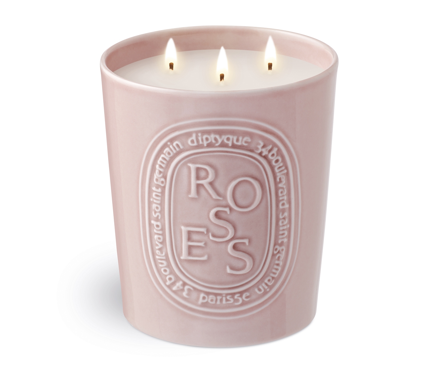 Roses - Large candle