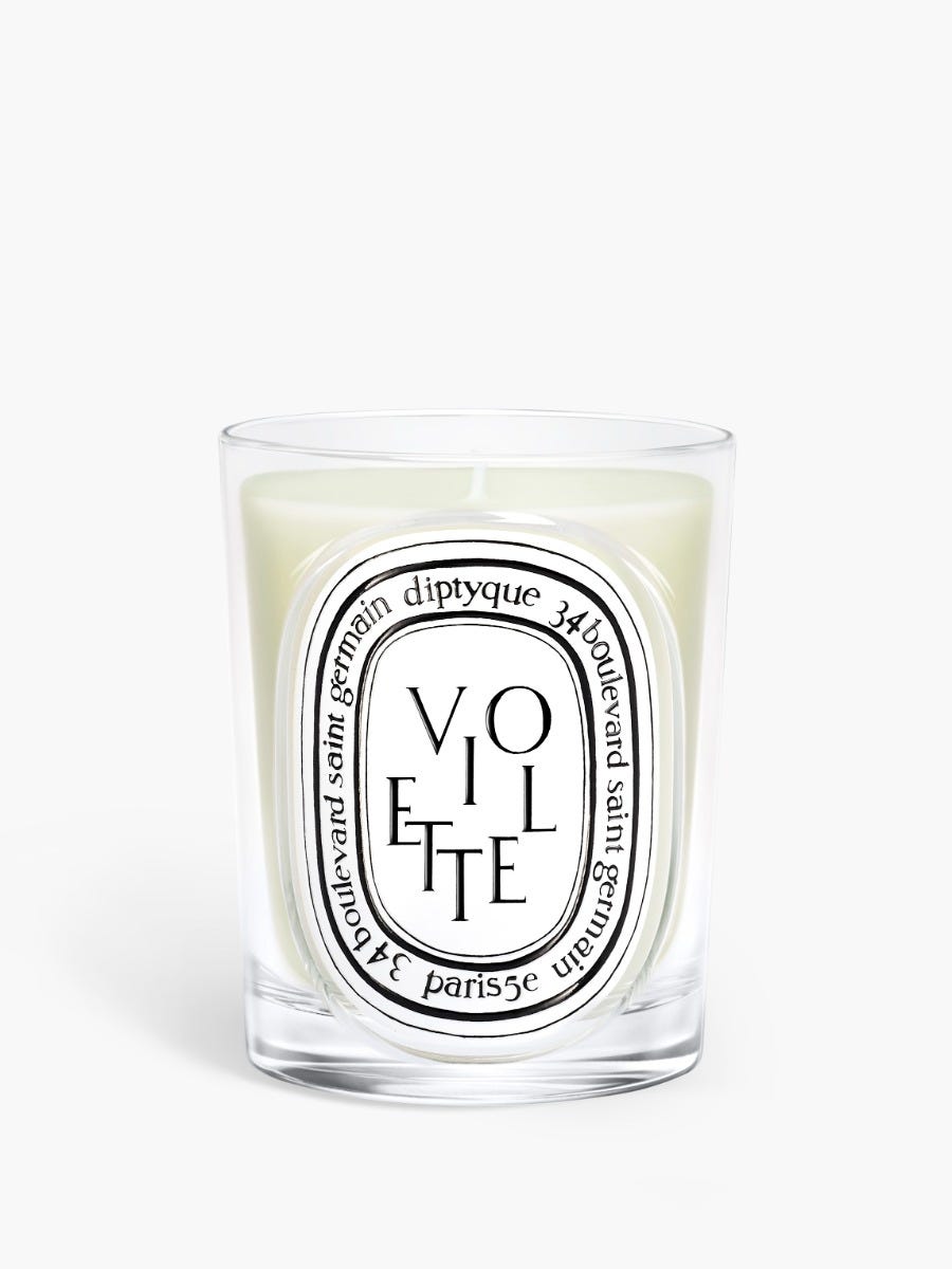 Violette - Bougie modèle classique