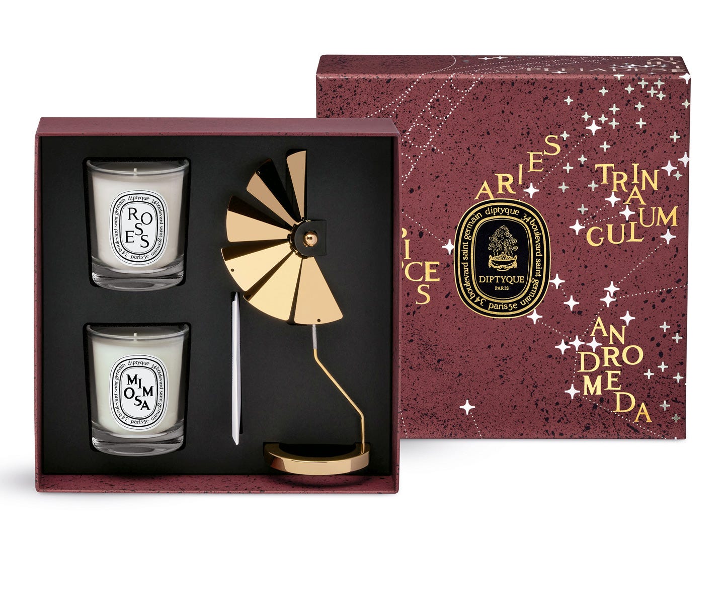 ディプティック　mimosa カルーセル diptyque Holiday Carousel Mimosa Scented Candle Set Diptyque