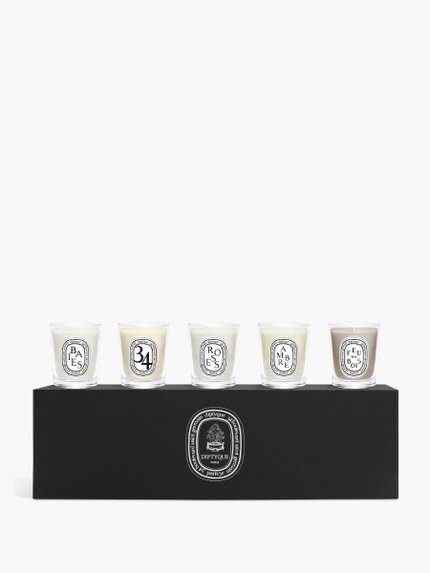 Set of 5 miniature iconic candles - Pre-composed