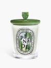 Pine Grove Green Pyramid Lid - For classic candles