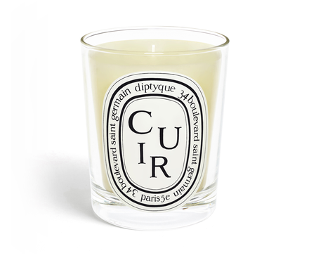 Cuir / Leather candle