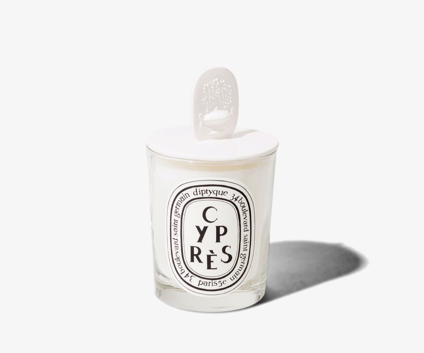 キャンドルリッド オンソンソワール クラシックキャンドル 190g用 - セラミック | Diptyque Paris