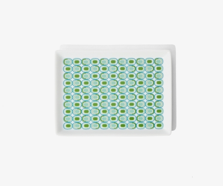 OVAL IN COLORS TRAY M