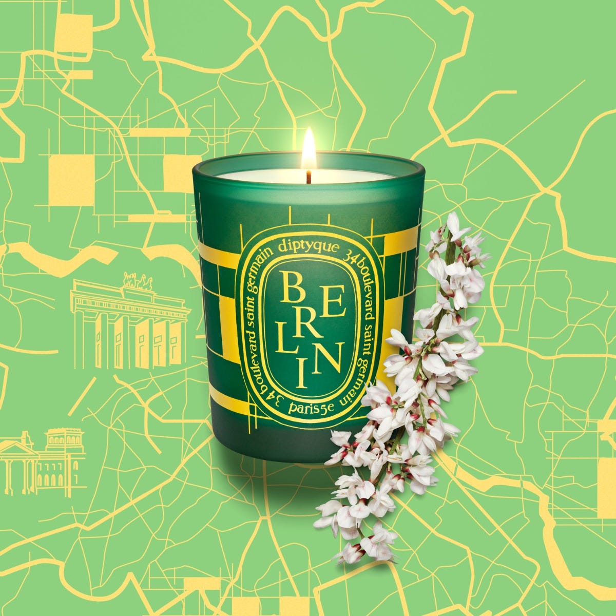 Berlin candle 190g | Diptyque Paris