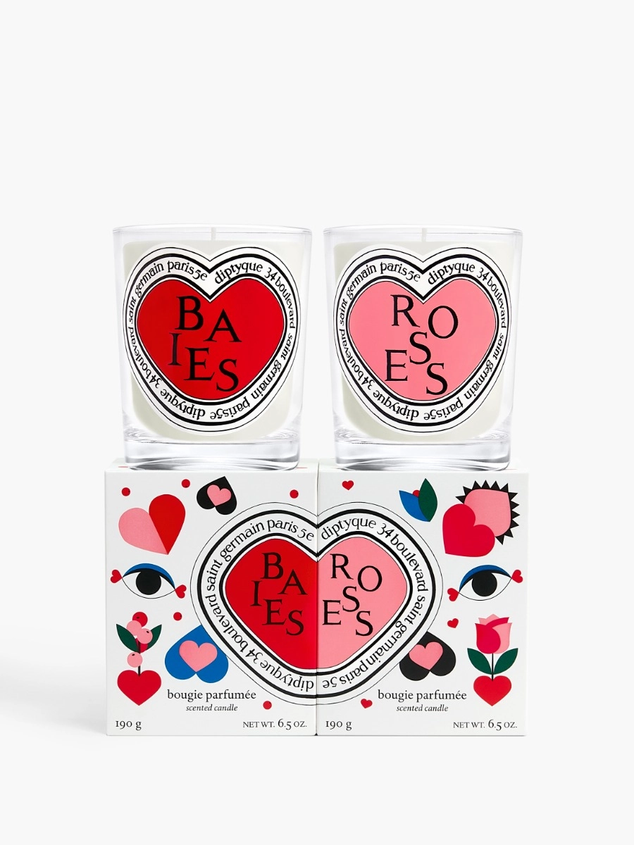 Diptyque Baies (Berries) and Roses Duo (Valentine's Day Edition)