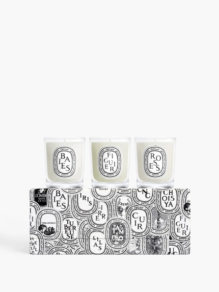 Set of 3 small candles - Pre-composed