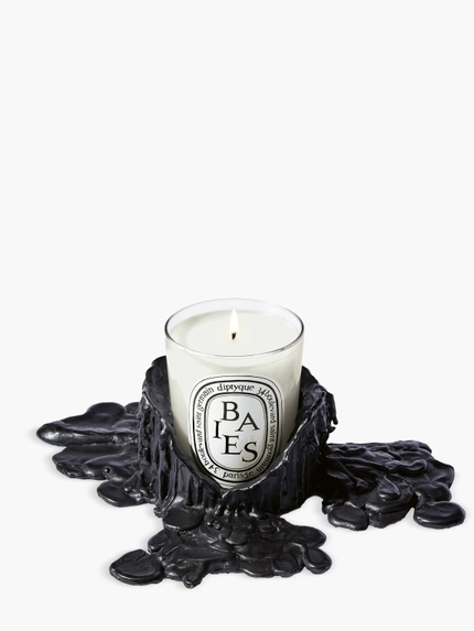 Photophore bronze noir moyen modèle - Pour bougie modèle classique