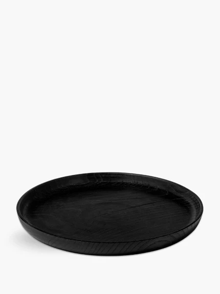 Black Ellipse Tray - Large