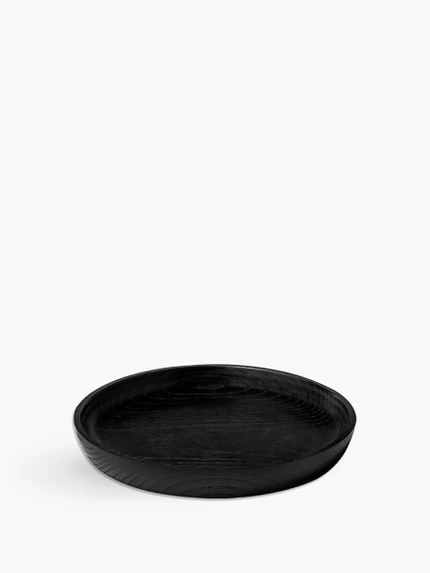 Black Ellipse Tray - Medium