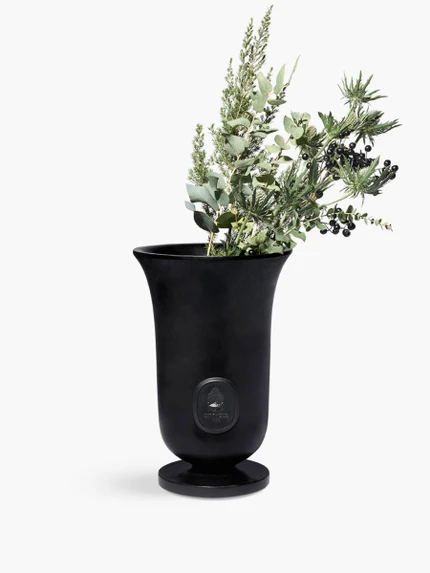 Black Medicis Vase - Large