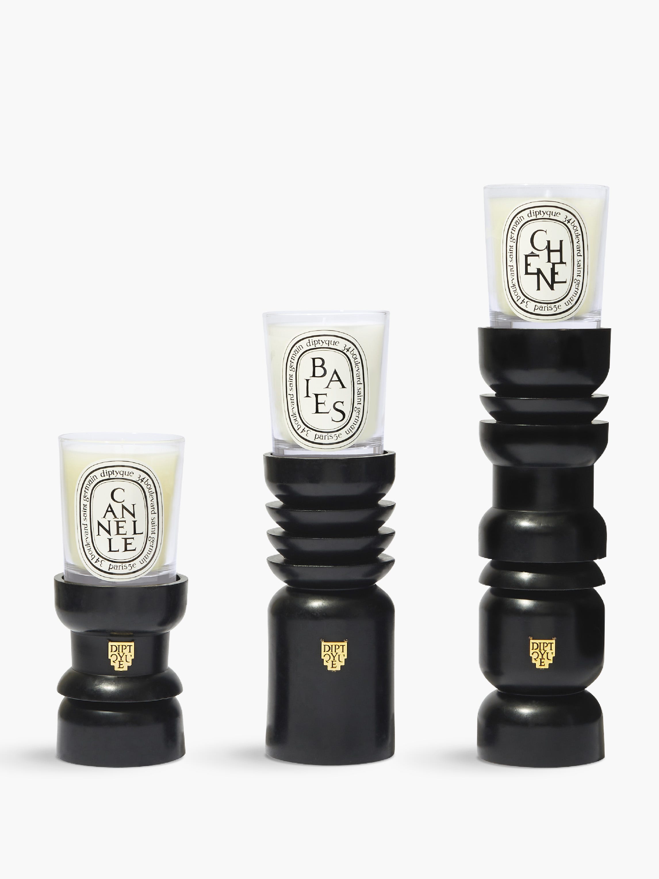 ワックス キャンドルホルダー チェス 3個セット | Diptyque Paris