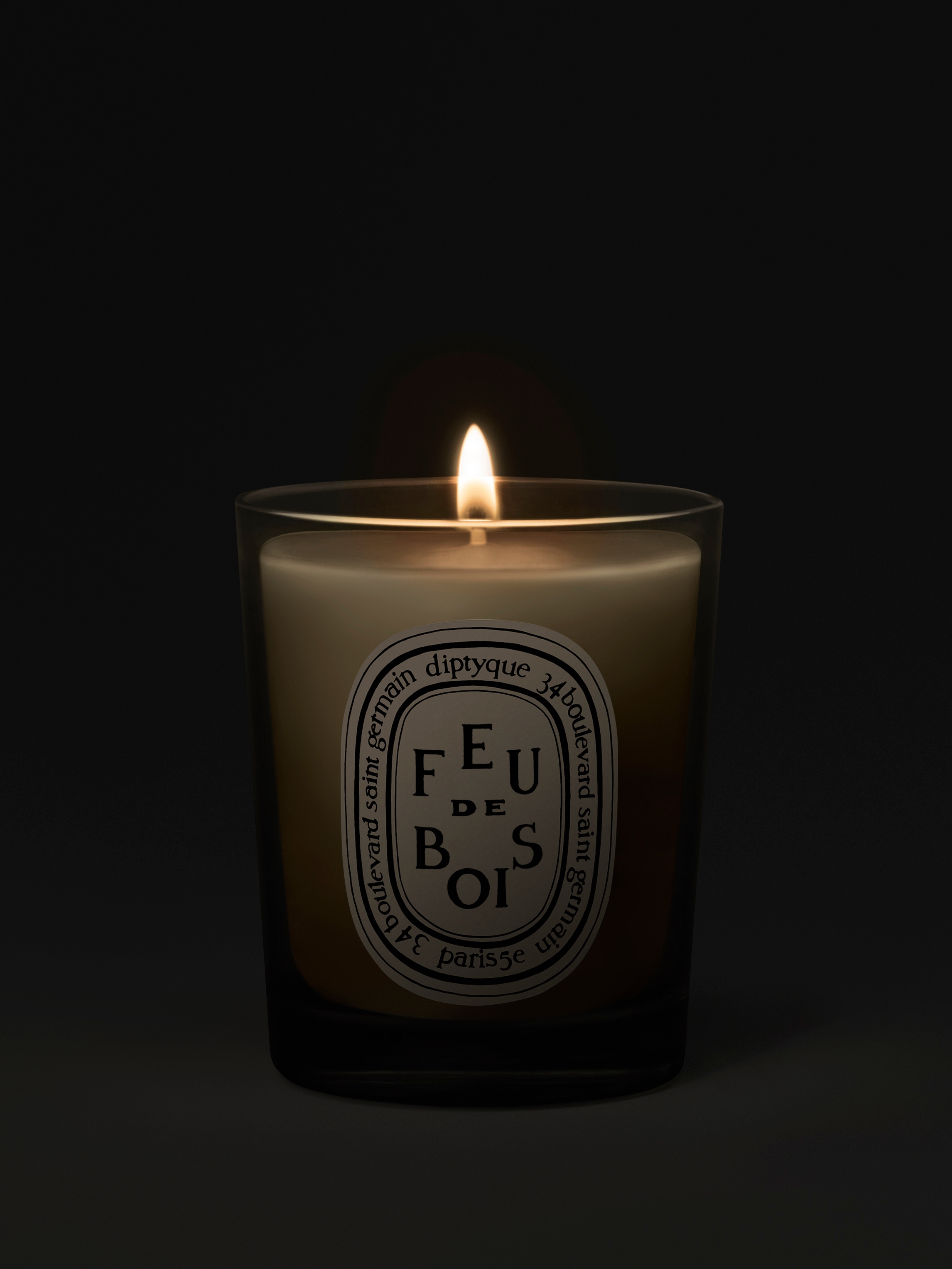 Feu de Bois (Wood Fire) - Small candle Small