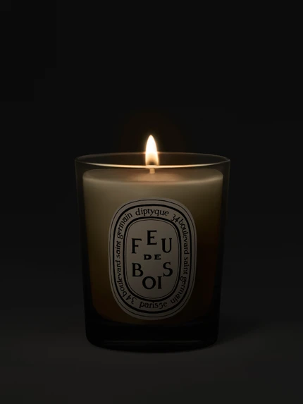 Feu de Bois (Wood Fire) - Small candle