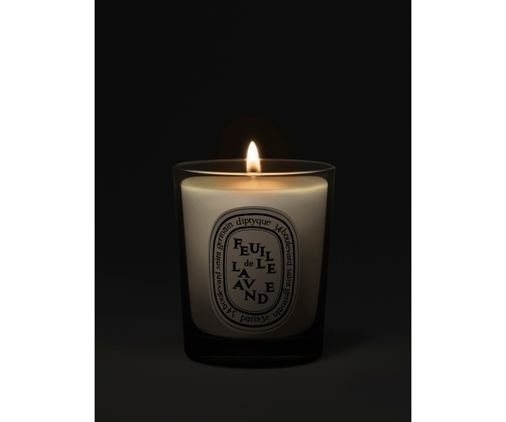 Feuille de Lavande / Lavender Leaf small candle 70G
