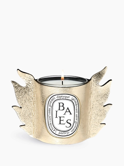 Flame Leather Sleeve - For classic candle