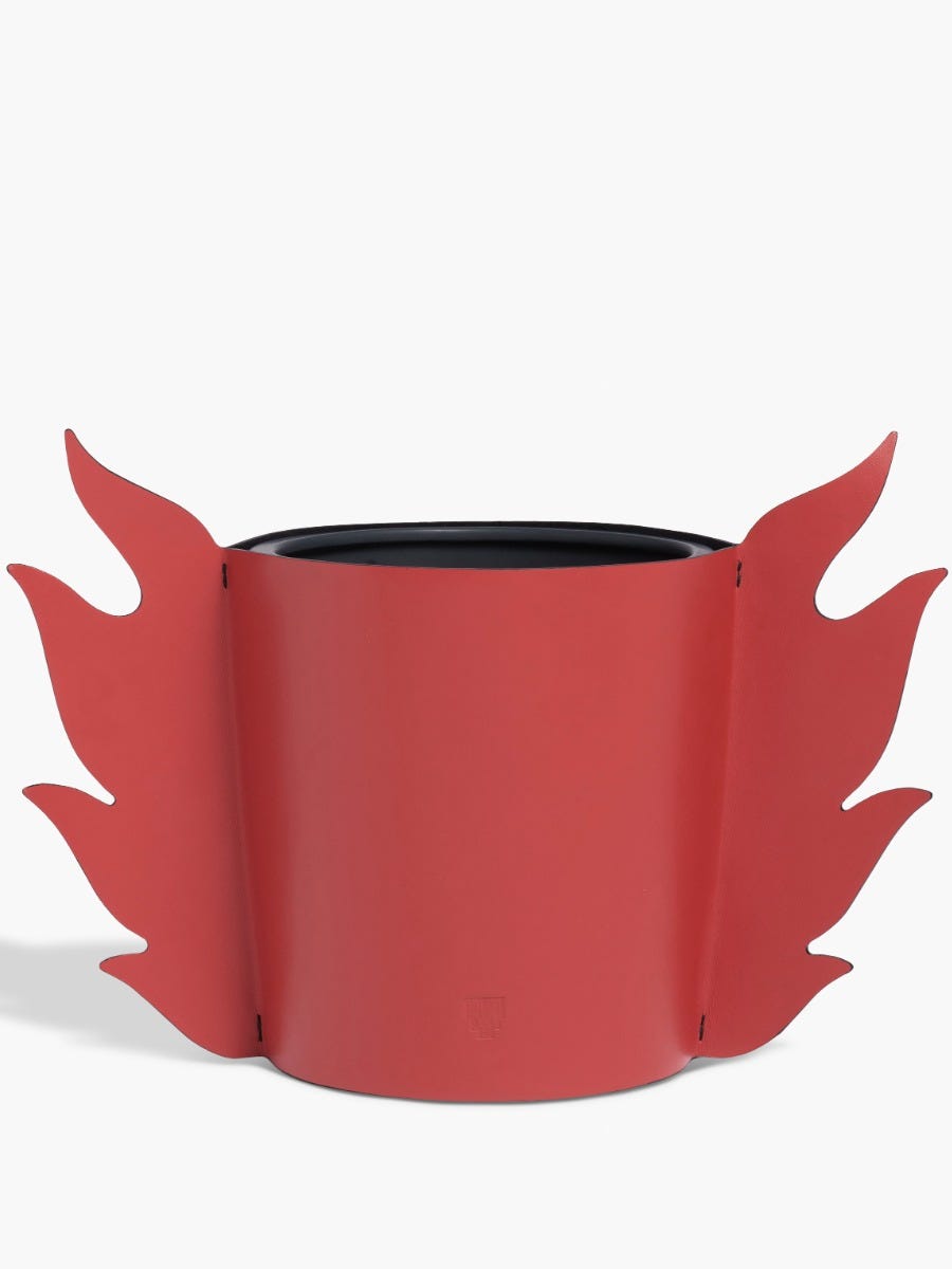 딥티크 플레임 레더 슬리브 - 엑스트라 라지 캔들 