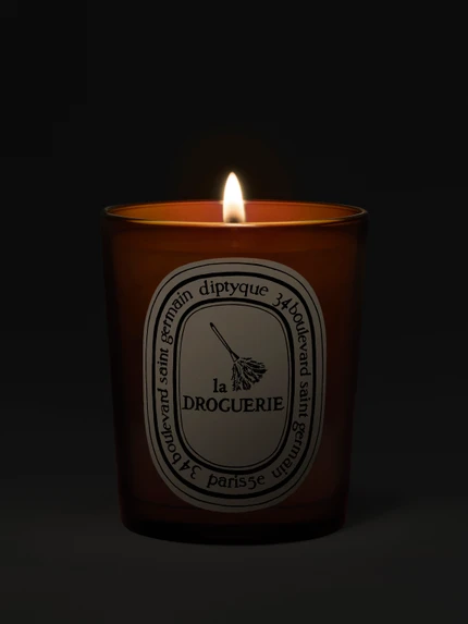 La Droguerie - Geruchsneutralisierende Kerze mit Basilikum