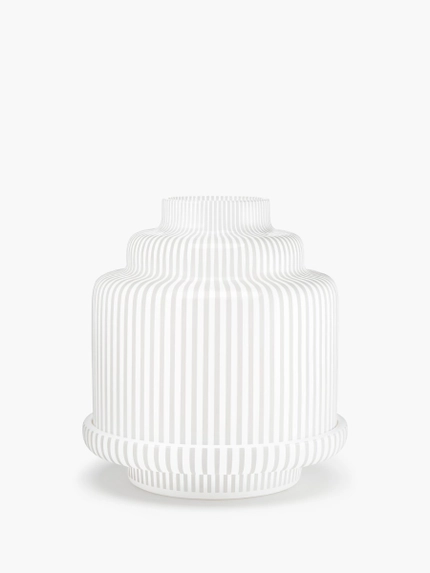 金字塔蠟燭燭罩 - 白色 - 配搭標準蠟燭