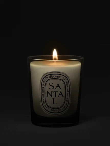 Santal (Sandelholz) - Kleine Kerze