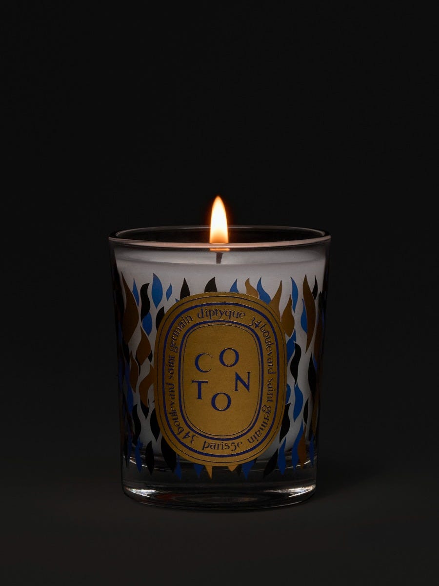Coton (Cotton) - Small candle | Diptyque Paris