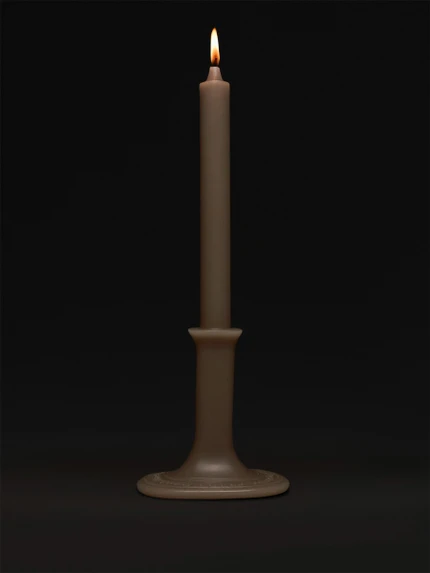 Feu de Bois (Wood Fire) - Emblem Taper candle