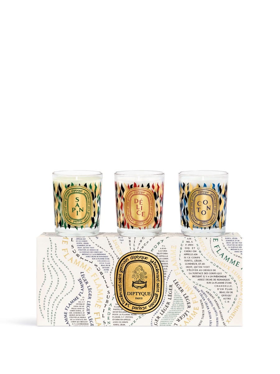 DIPTYQUE カルーセル＆ミニキャンドル コフレ ローズ ミモザ 限定版