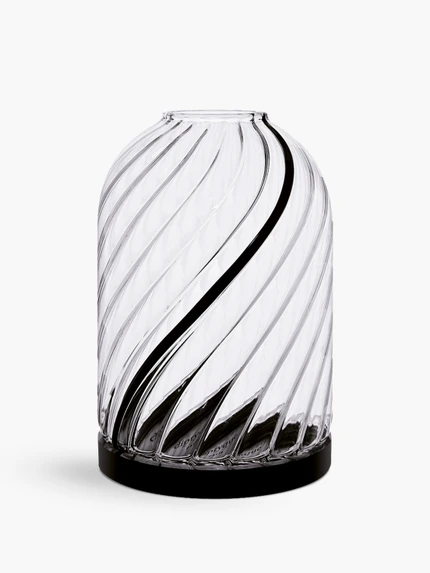 玻璃燭罩 - 扭紋 - 適合經典款蠟燭