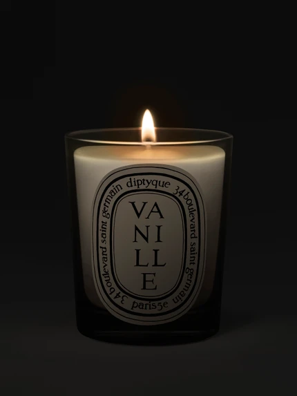 Vanille - Kerze klassisches Modell
