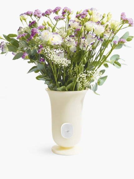 白色蠟製花瓶 - 大型款