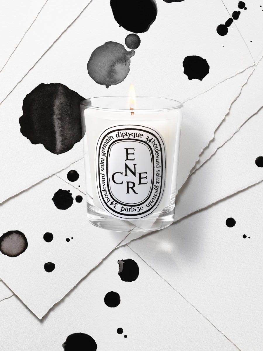 割引 Encre (Ink) - Classic Candle | Diptyque Paris アロマグッズ
