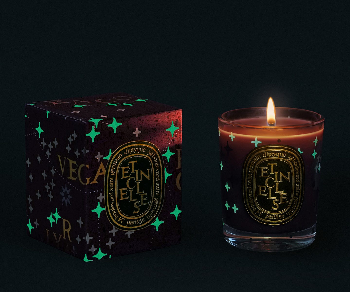 diptyque 限定フレグランスキャンドルセット　サパン　エタンセル　ネージュ フレグランスキャンドル エタンセル 70G [限定版] | Diptyque Paris