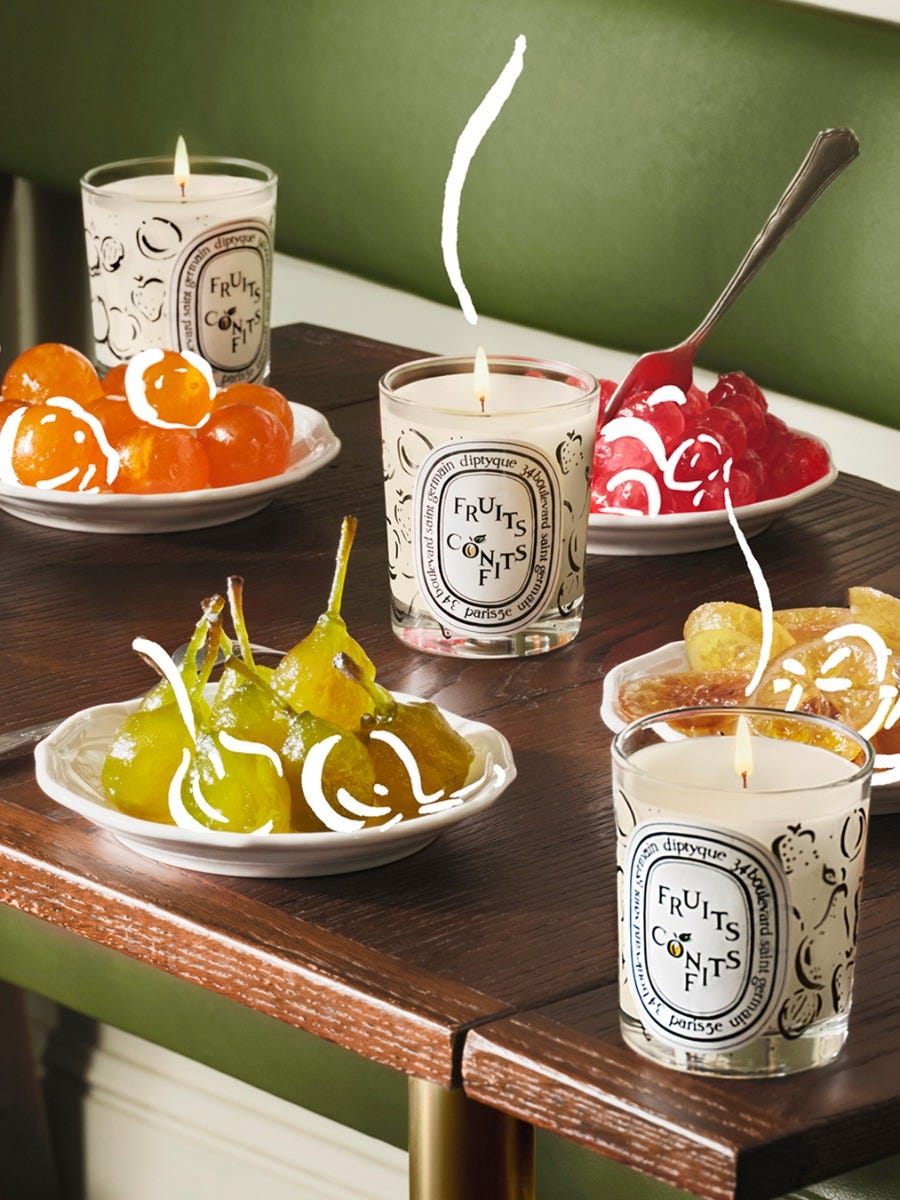 diptyque Fruits Confits フリュイコンフィ　190g クラシックキャンドル フリュイ コンフィ 190g [限定版