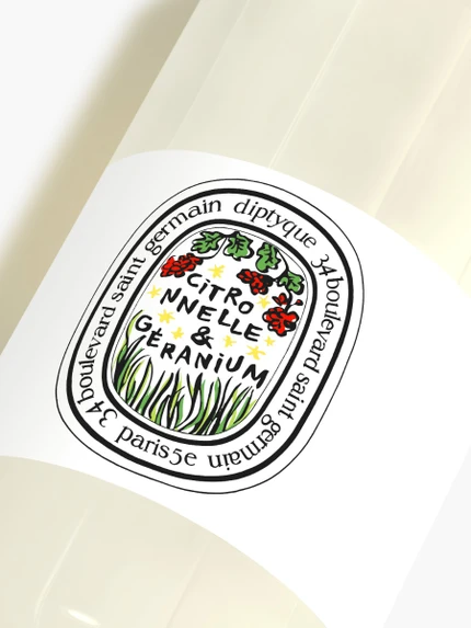 Lemongrass & Geranium - Scented cleansing hand and body gel