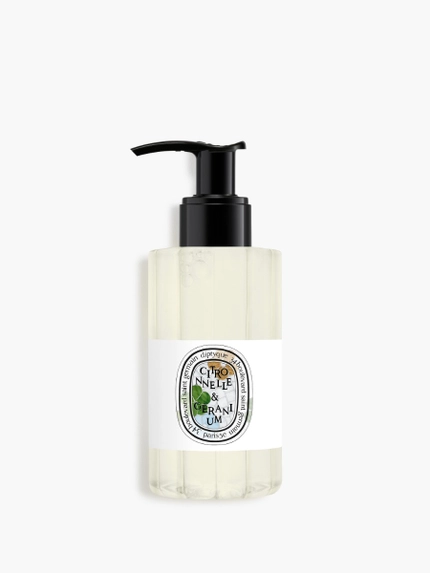 Citronnelle & Géranium - Gel de parfum lavant pour le corps