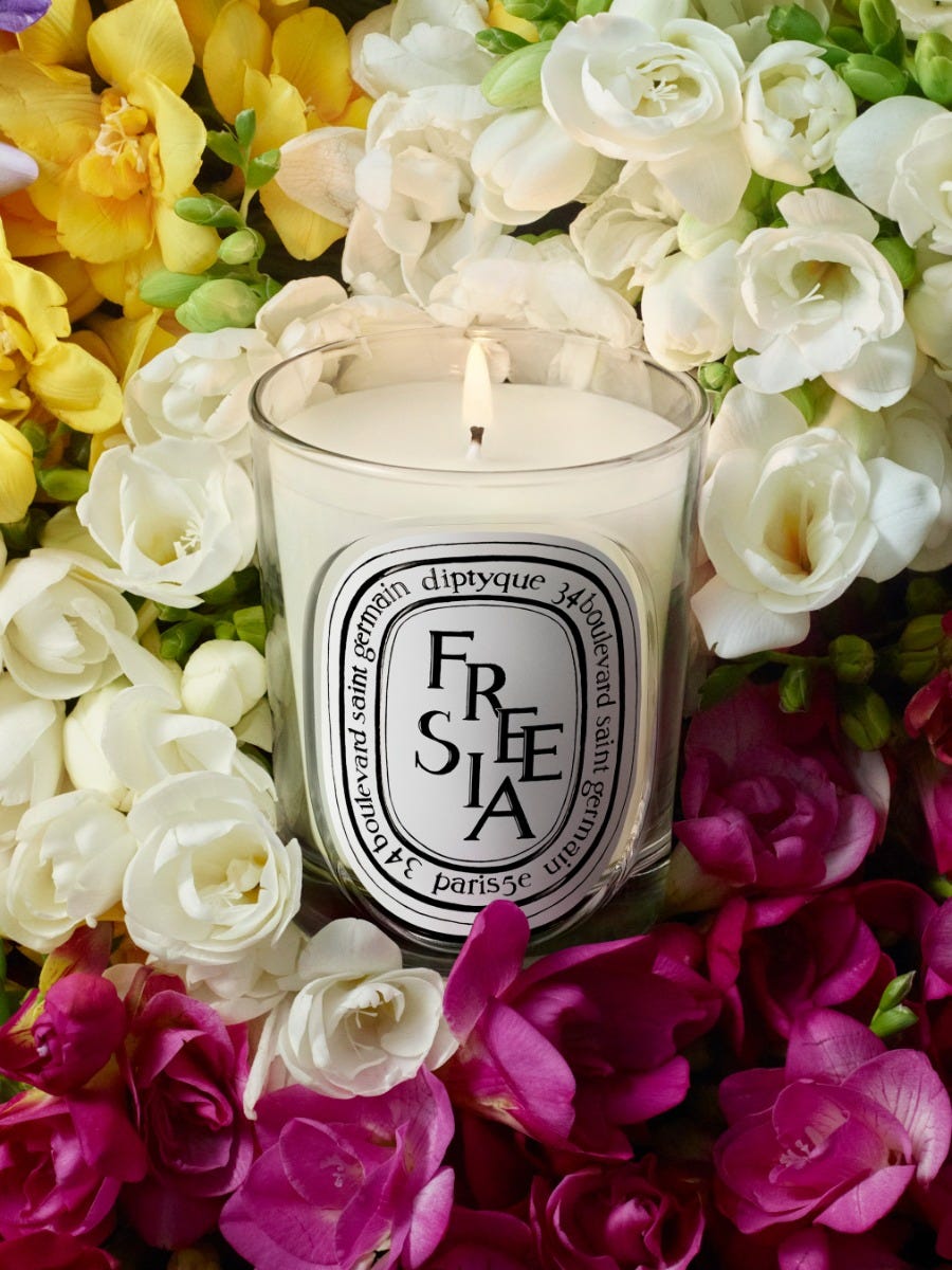 【新品未使用】Diptyque キャンドル フリージア 190g Freesia（フリージア） - クラシックキャンドル | Diptyque Paris