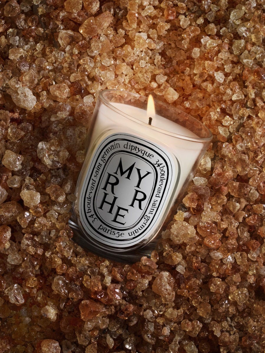 Myrrhe（ミール） - クラシックキャンドル | Diptyque Paris