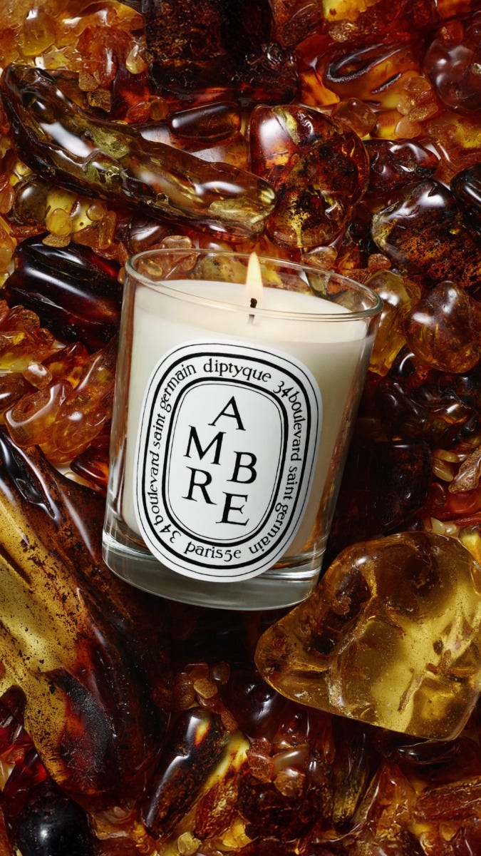 ✳︎新品未開封✳︎Diptyque AMBRE アロマキャンドル 300g Ambre (アンブル) - エクストララージ キャンドル | Diptyque Paris