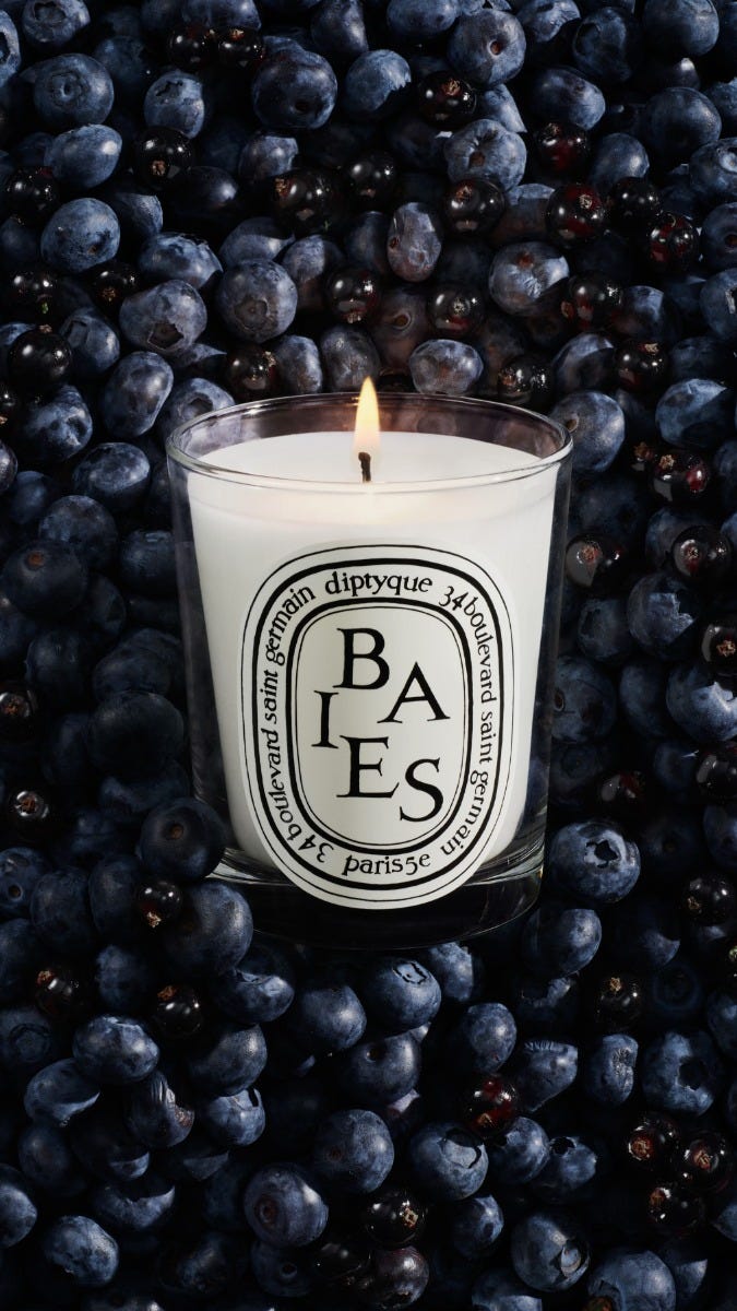 Diptyque BAIES アロマキャンドルホルダー35グラム Amazon.co.jp: Diptyque 35g 小さな香り付きキャンドル 5本