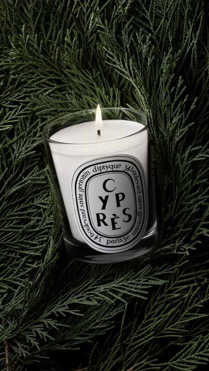 ディプティック　ミニキャンドル　フィギエ　シプレ　シトロネル スモール キャンドル フィギエ 70g | Diptyque Paris