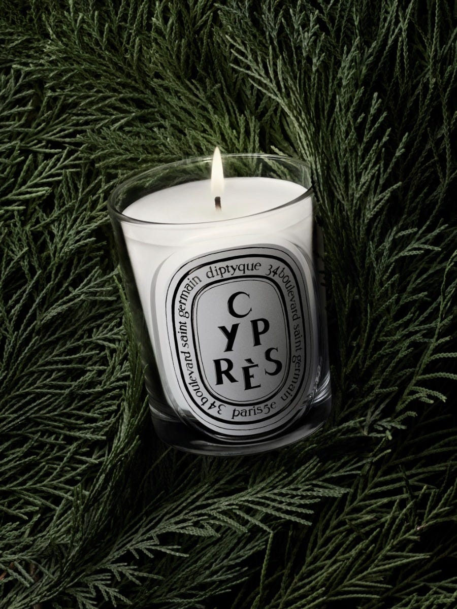 新品未開封 DIPTYQUE フレグランスキャンドル CYPRES 190g Cyprès (Cypress) - Classic candle | Diptyque Paris